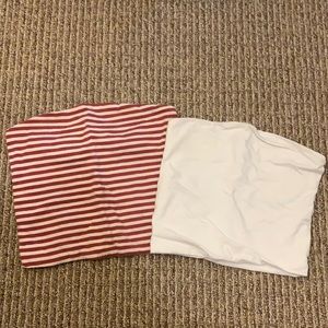 2 FOR 1 BRANDY STRAPLESS TOPS
